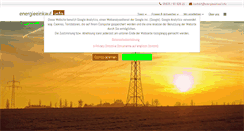 Desktop Screenshot of energieeinkauf.info