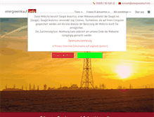 Tablet Screenshot of energieeinkauf.info